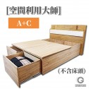 【添興家具】TS1979 A+C型空間利用大師 /客製規格//彰化客戶下標用/抽屜專利床底規格皆可訂製