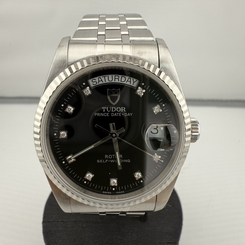 TUDOR 帝舵 Prince Date 76214 太陽圈 原鑲鑽面36mm 單錶 n1433