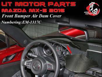 2016-UP Mazda Miata MX5 Front Bumper Air Dam Cover
