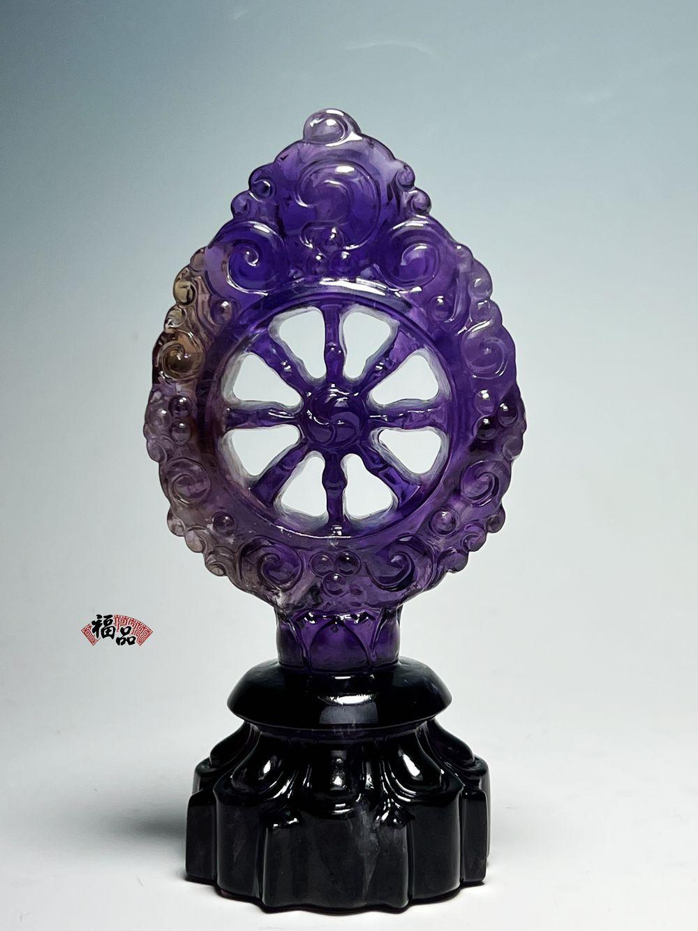 玻利維亞紫黃晶雕刻