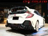 2017-2021 Civic Type-R FK8  5D M Style Rear Lip (4PCS) ABS