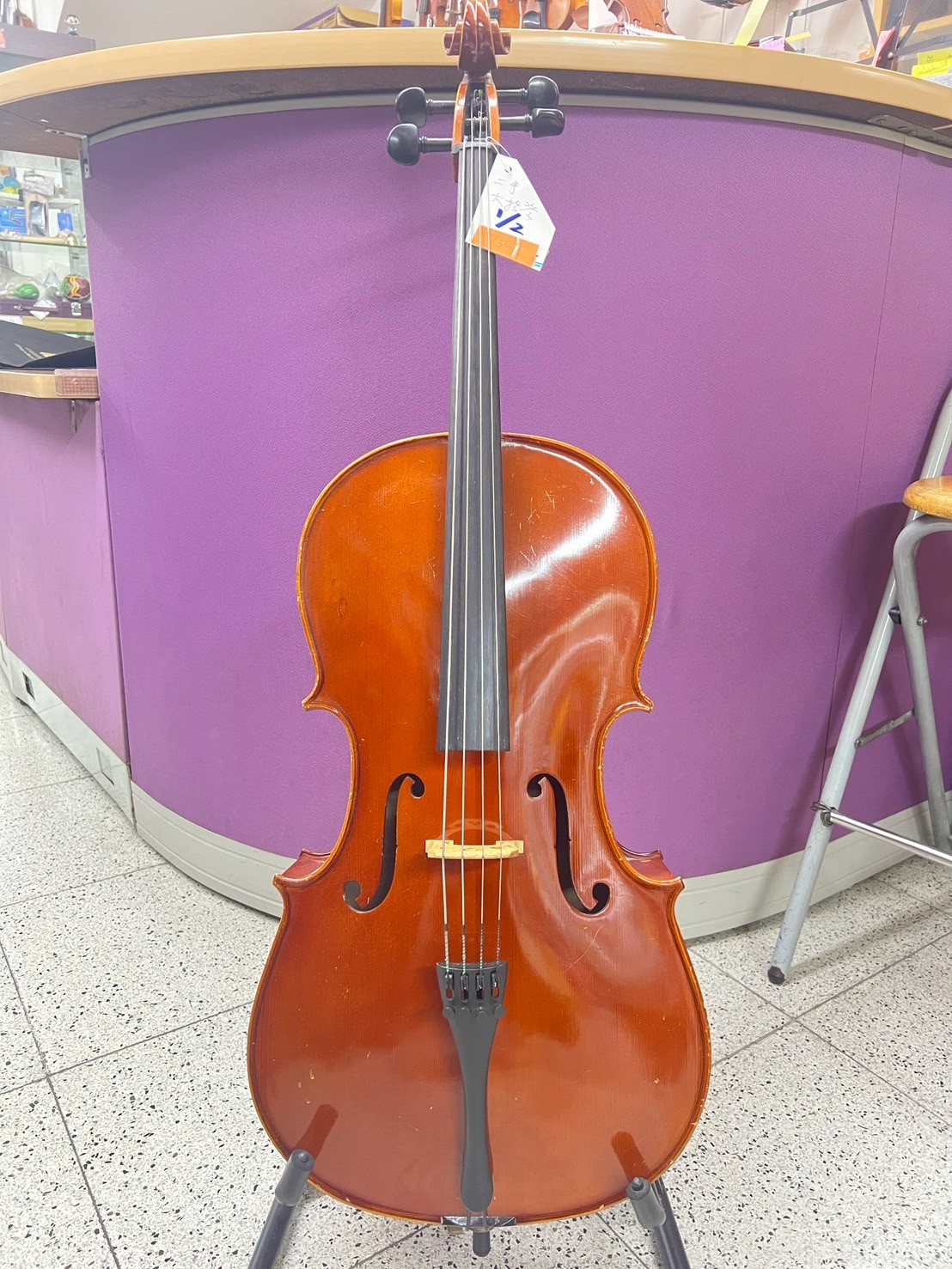 中古二手1/2大提琴