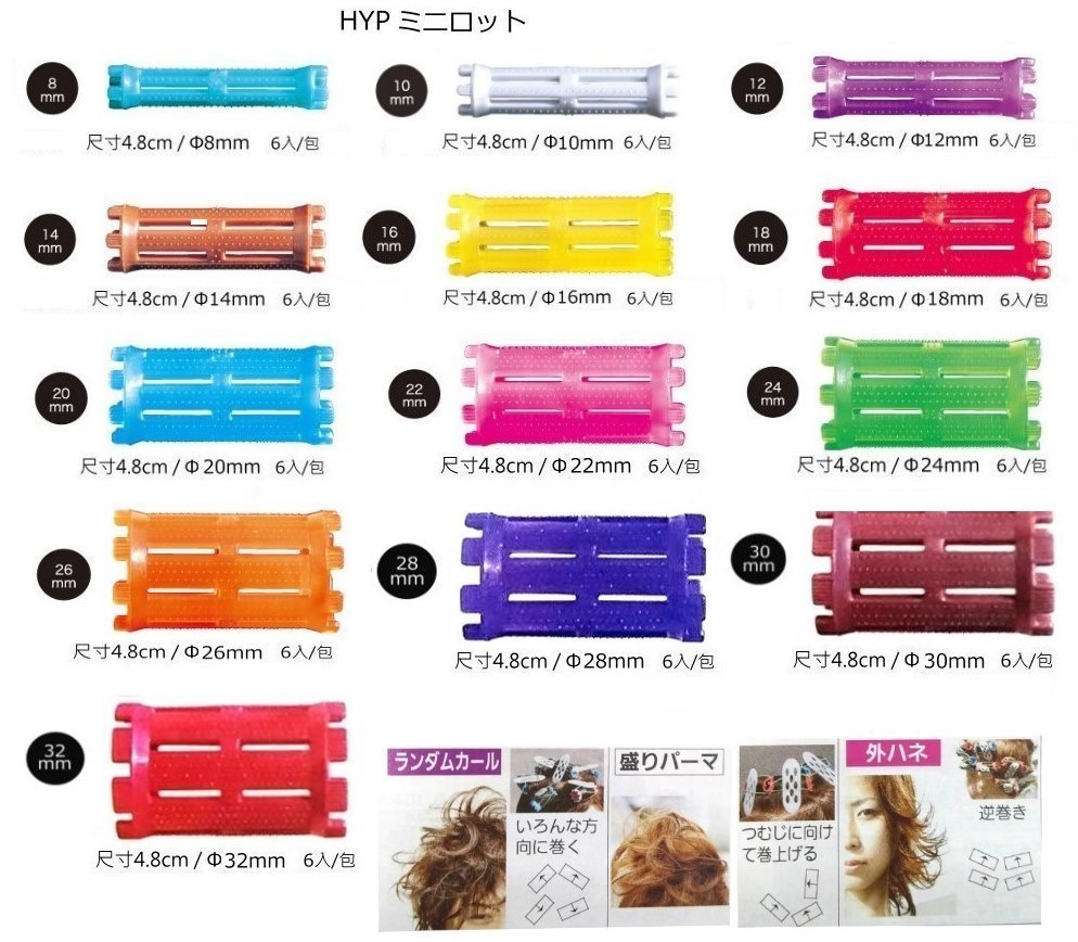 日本 HYP 迷你燙髮卷 