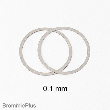 Brommieplus,0.1mm Stainless Steel Spacer