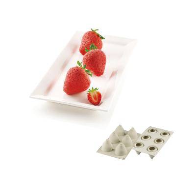 【silikomart】6連草莓模