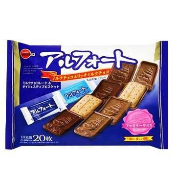 北日本帆船巧克力餅乾(家庭包)-204g