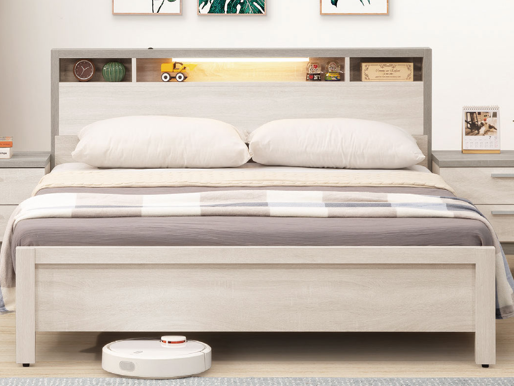 JC-338-24 海芋5.2、6.2尺功能床片式床台