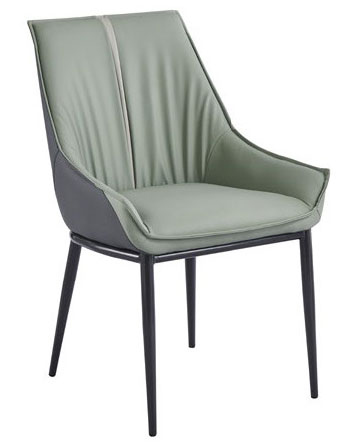 TA-954-8 皮爾淺綠皮餐椅 (不含其他產品)<br />
尺寸:寬54*深55*高83cm