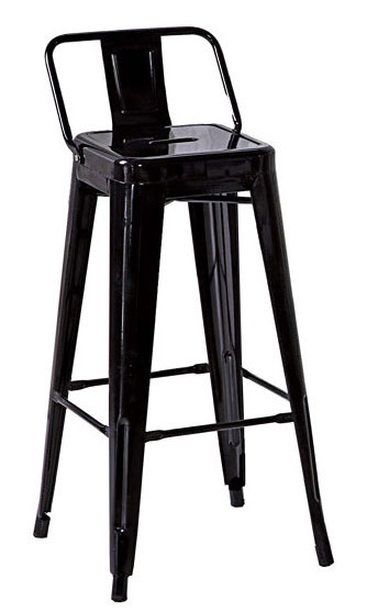 TA-957-6 哈利黑色加背高吧台椅 (不含其他產品)<br />
尺寸:寬42*深42*高93cm