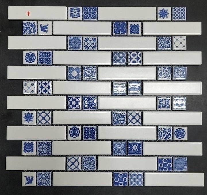 青花瓷馬賽克【TC-青花瓷拼花系列(多種|新永興磁磚建材行-首頁