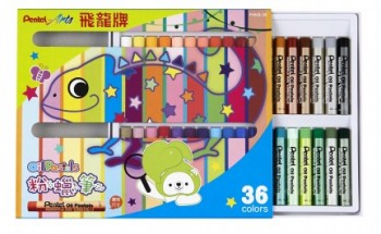 宣彥辦公文具購物網,飛龍 PHN9-36粉蠟筆(36色)