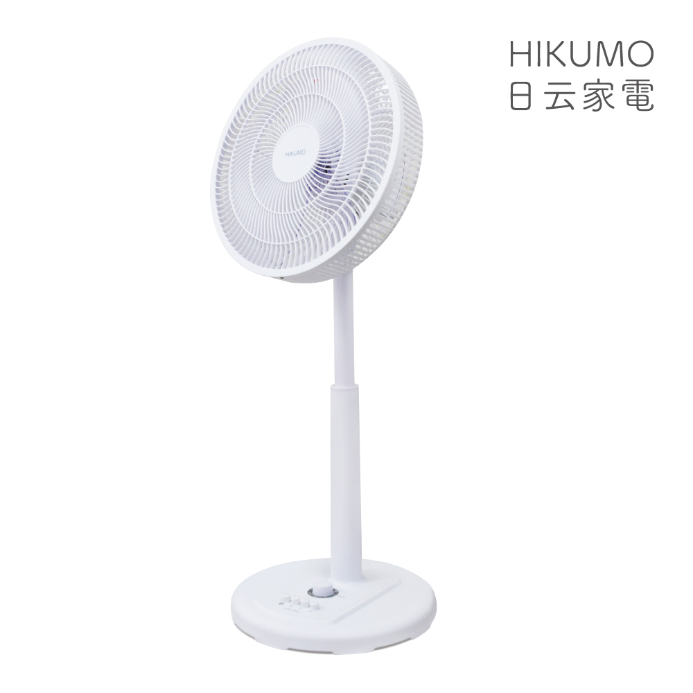【HIKUMO 日云】14吋薄型定時循環立扇HKM-AF1411 (120分鐘定時功能)