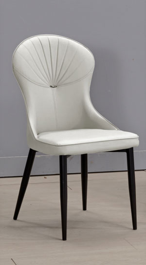 JC-892-8 堤爾頓米色皮餐椅 (不含其他產品)<br />
尺寸:寬48*深55*高92cm