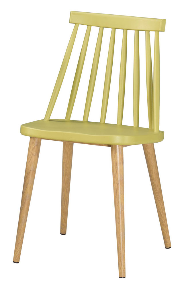 QM-1077-10 艾美造型椅(黃) (不含其他產品)<br /> 尺寸:寬43*深48*高78cm