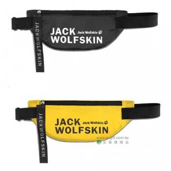 【E-gift】Jack wolfskin 飛狼SWAG運動口袋腰包(黑色、黃色)