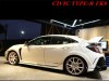 2017-2021 Civic Type-R FK8  5D M Style Side Skirts ABS
