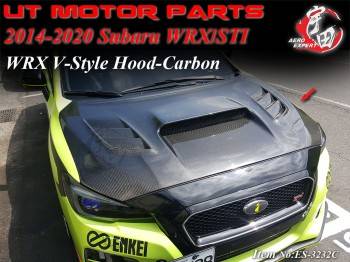 2014-2020 Subaru WRX V Style Hood-Carbon