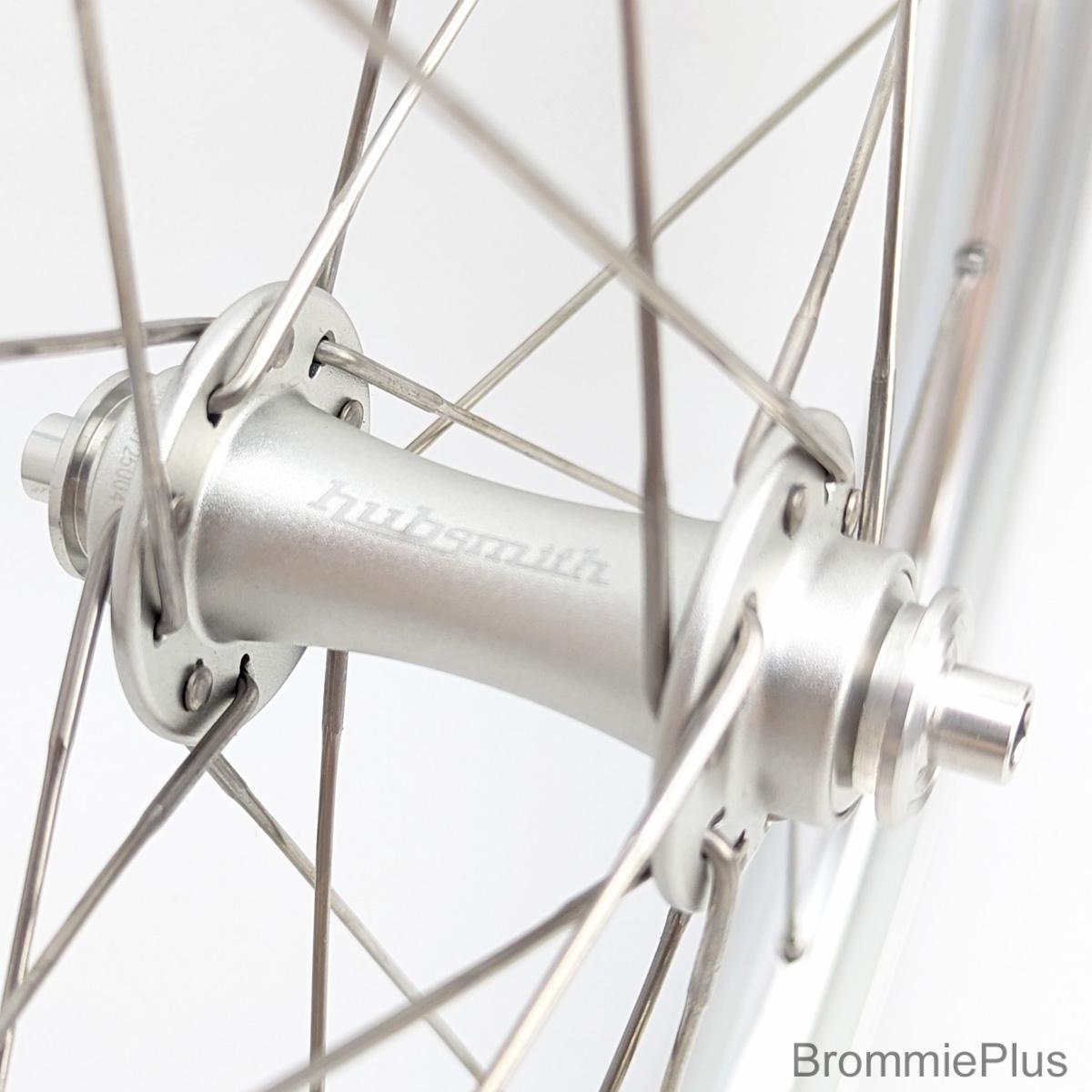 Front Wheel - 20H Silver Kinlin XR22T & Hubsmtih RS01F 2 Cross