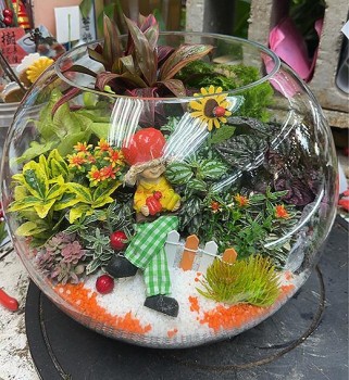 瓶中山水-景觀盆栽320A