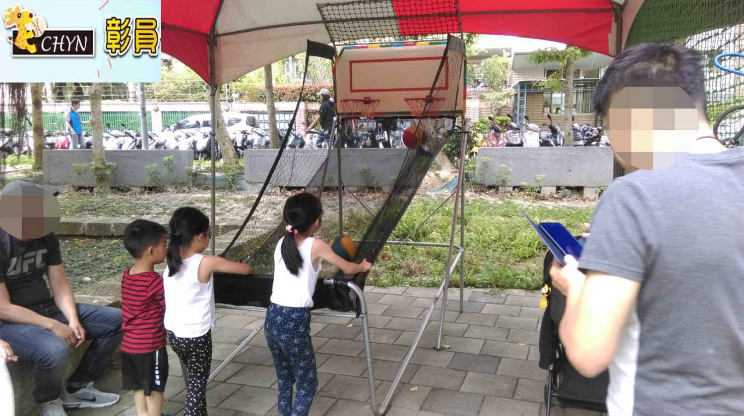 【親子籃球機】雙框PK投籃機、免撿球球籃球機、免插電籃球機