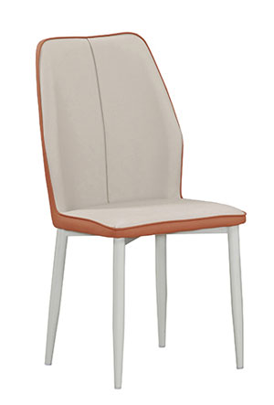 JC-900-3 詹森米色皮餐椅 (不含其他產品)<br />
尺寸:寬45.5*深52*高90cm