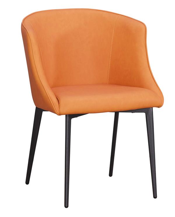 CO-534-6 瓦朗斯皮質餐椅 (不含其他產品)<br /> 尺寸:寬55*深57*高76cm
