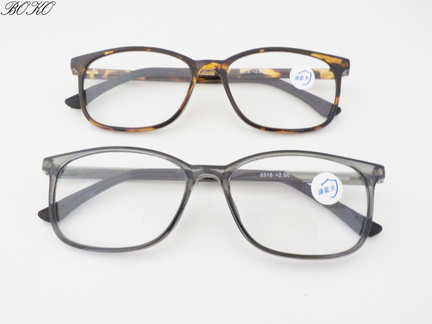 太陽眼鏡-抗藍平光眼鏡6518