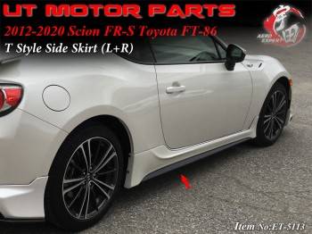 2012-2021 Toyota 86 / 2012-2016 Scion FR-S T Style Side Skirt (L+R)