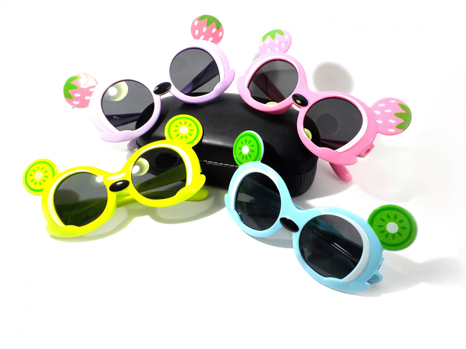 22045-水果款兒童彈力太陽眼鏡