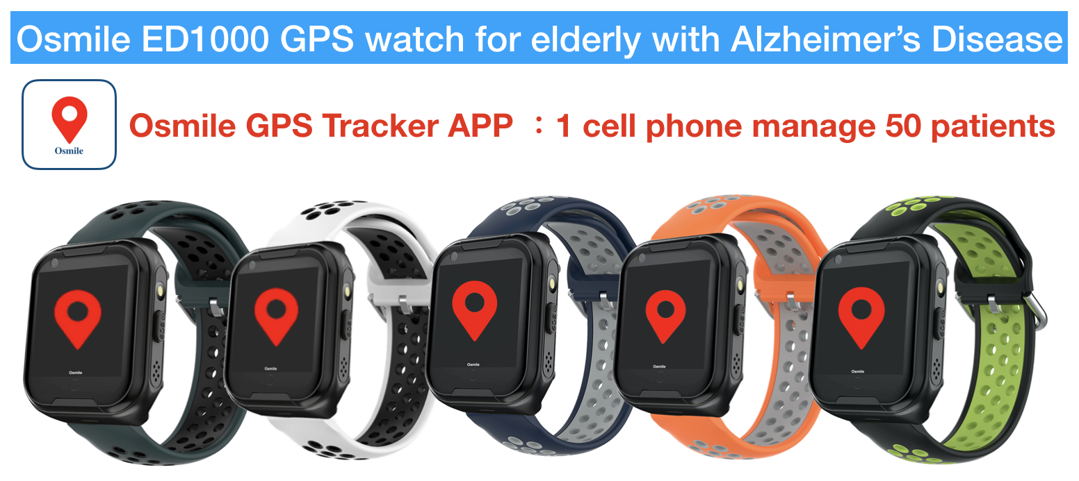 ED1000 GPS Anti-Lost Tracker for Dementia, Alzheimer & Autism Patients (GPS  Watch for Elderly & Kid with SOS Call, Tracking & GeoFence Function)