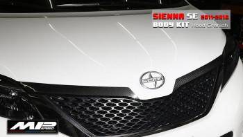 2011-2017 Toyota Sienna Hood Granish (L+R)-CF