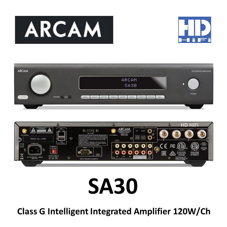 ARCAM SA30  G類 120W智能串流綜合擴大機