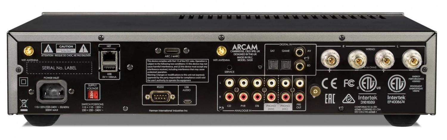 ARCAM SA30  G類 120W智能串流綜合擴大機