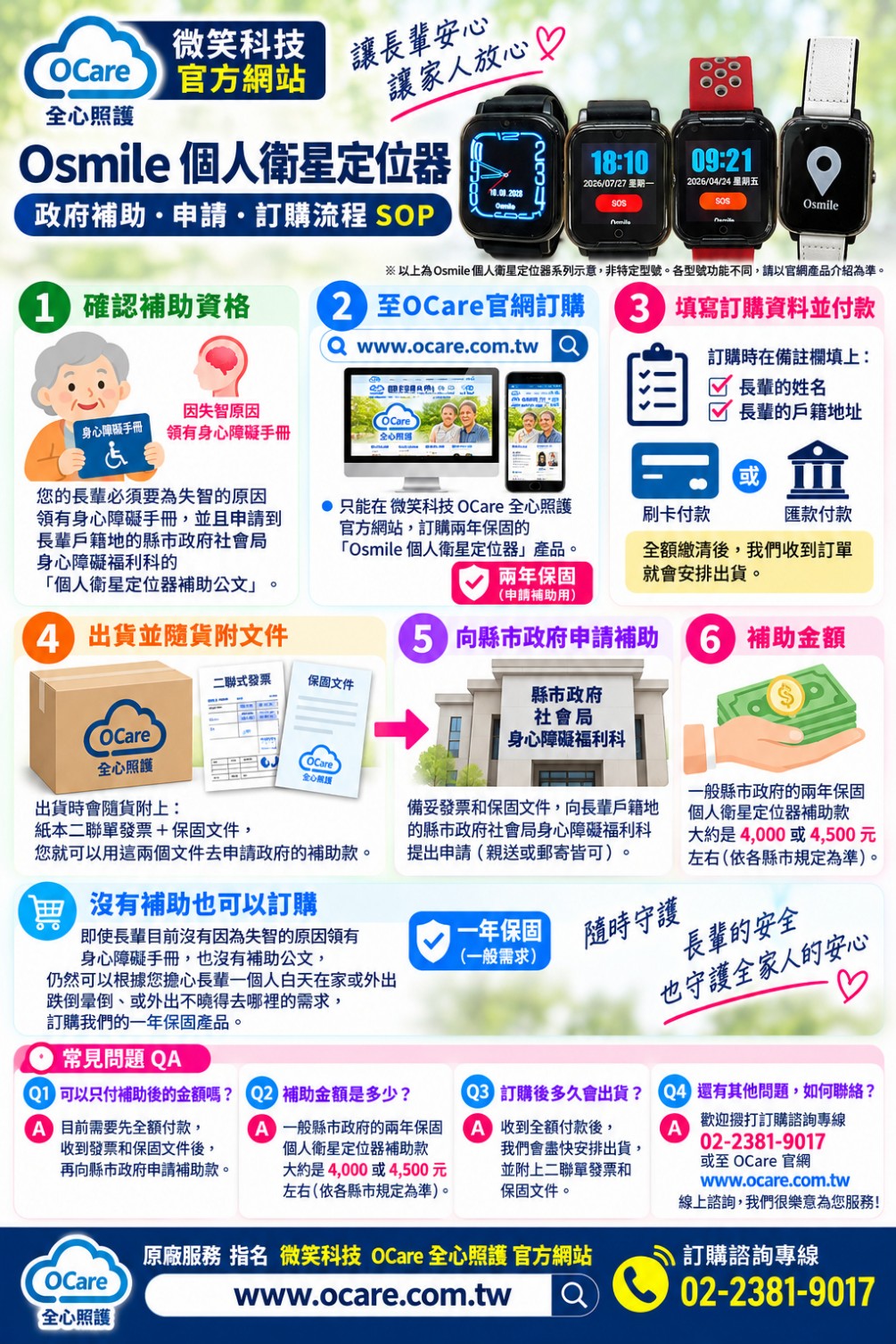 政府輔具補助真的「想要什麼都買給你」？失智防走失定位手錶如何申請？