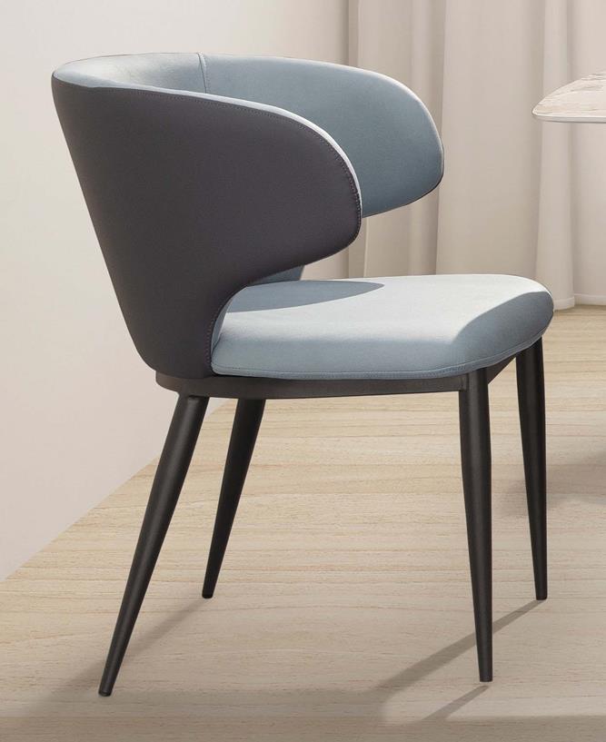 SH-A478-02 索尼亞餐椅(藍色)(不含其他產品)<br />尺寸:寬50*深55*高85cm