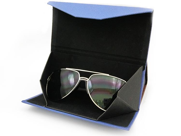 皮革摺疊眼鏡盒