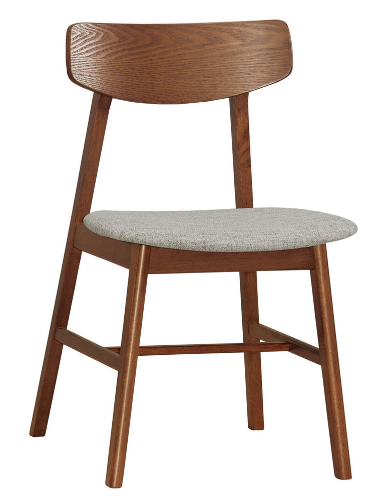QM-1070-9 瑪貝爾餐椅(布)(實木) (不含其他產品)<br /> 尺寸:寬44*深52*高77cm