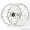 5 Speed Wheelset - BrommiePlus R002 Polished Silver