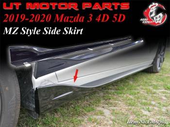 2019-2020 Mazda 3 4/5D MZ Style Side Skirt