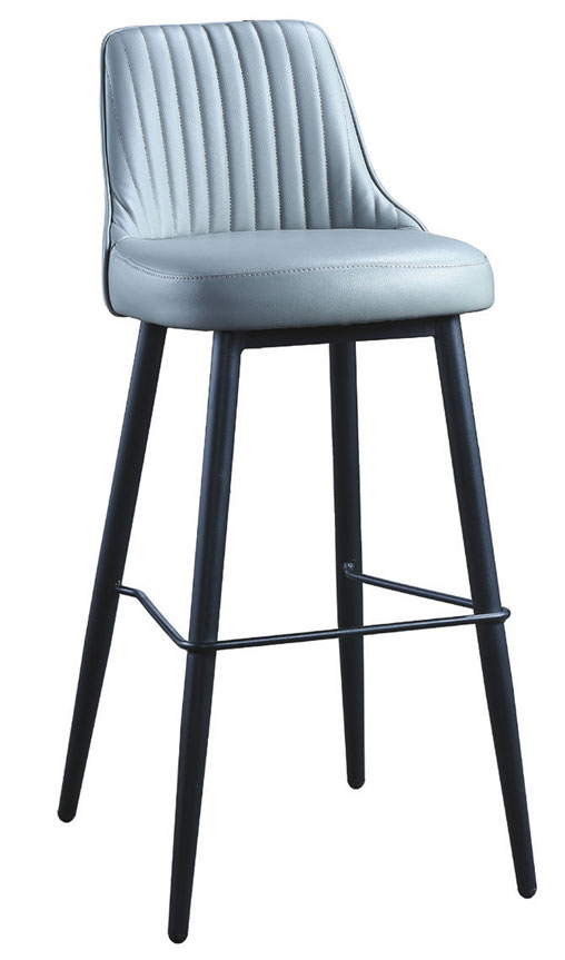 CL-1108-5 灰皮格蘭迪吧台椅  (不含其他產品)<br />尺寸:寬41*深47*高99cm