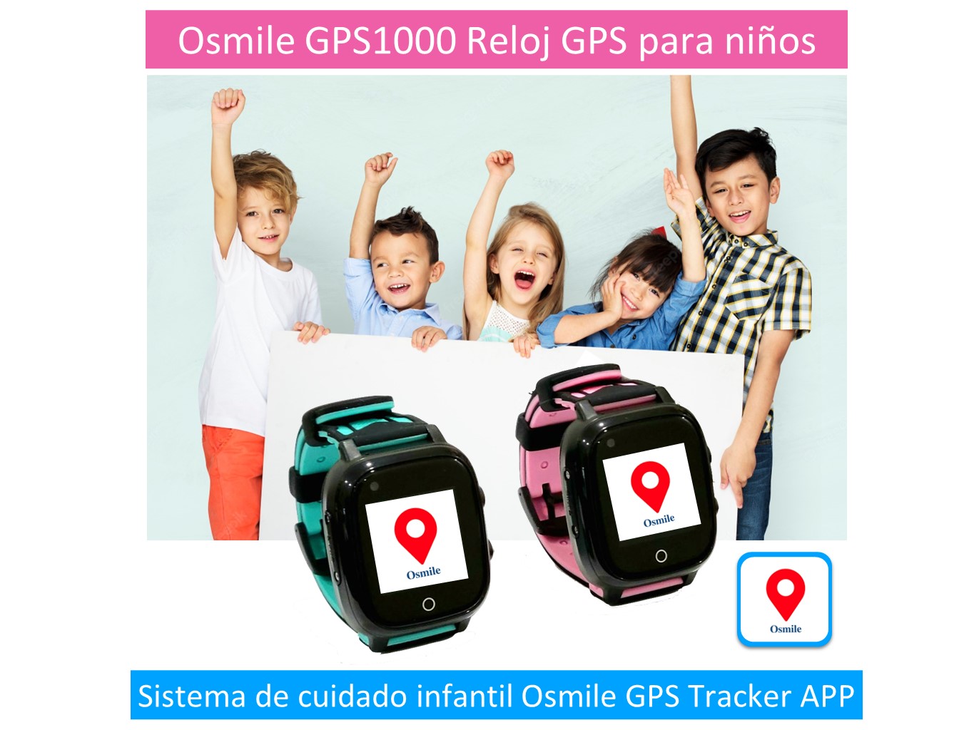 Osmile GPS1000 - Reloj GPS para niños - JC
