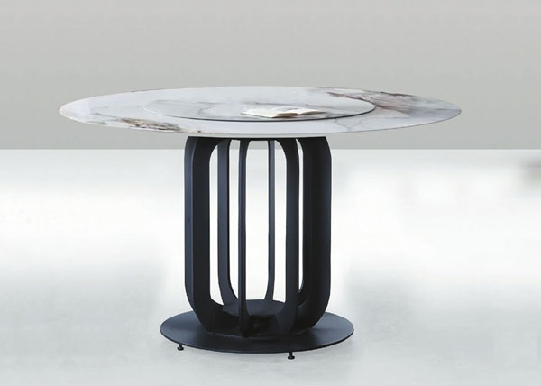 CL-1046-3 8706 百達翡麗岩板150圓桌 (不含其他產品)<br />尺寸:圓150*高75cm