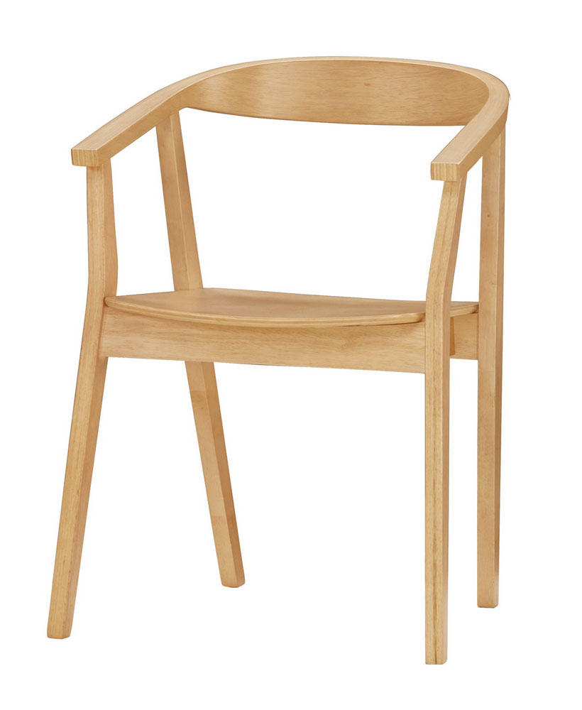 QM-644-1 耶魯餐椅(板)(實木) (不含其他產品)<br /> 尺寸:寬56*深47.5*高77cm