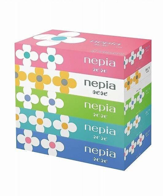 #T預購必買空運日本王子Nepia 盒裝雙層面紙150抽x5