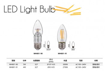 LED 小球泡燈 4-5W
