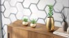 柔光．六角磚【MNC-2244霧綠MNC-2243霧藍MNC-2242霧灰+霧黑】20X24居家空間 客廳 臥室 浴室 陽台│玄關│商用空間│店面設計｜地壁兩用磚#120