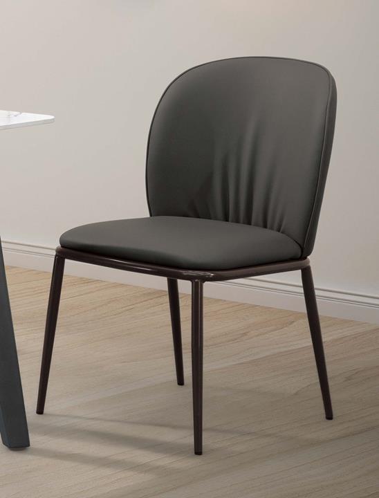 SH-A486-05 邱比特餐椅(深灰) (不含其他產品)<br />尺寸:寬44*深59*高82cm