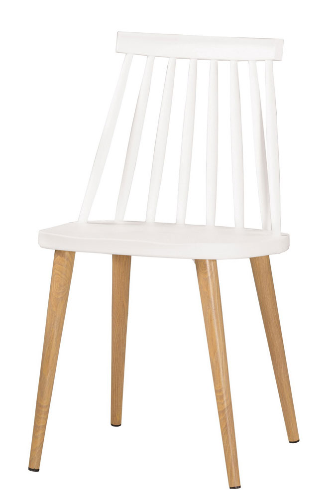 QM-1077-12 艾美造型椅(白) (不含其他產品)<br /> 尺寸:寬43*深48*高78cm
