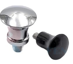 A391  鍍鉻蘑菇型把手(外螺牙)
