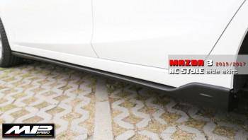 2014-2018 Mazda 3 4/5D MZ Side Skirt(L+R)(3D Carbon Look)